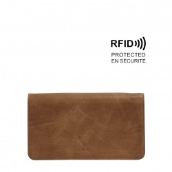 Rosina 2-in-1 Crossbody Wallet - Dark Sand 